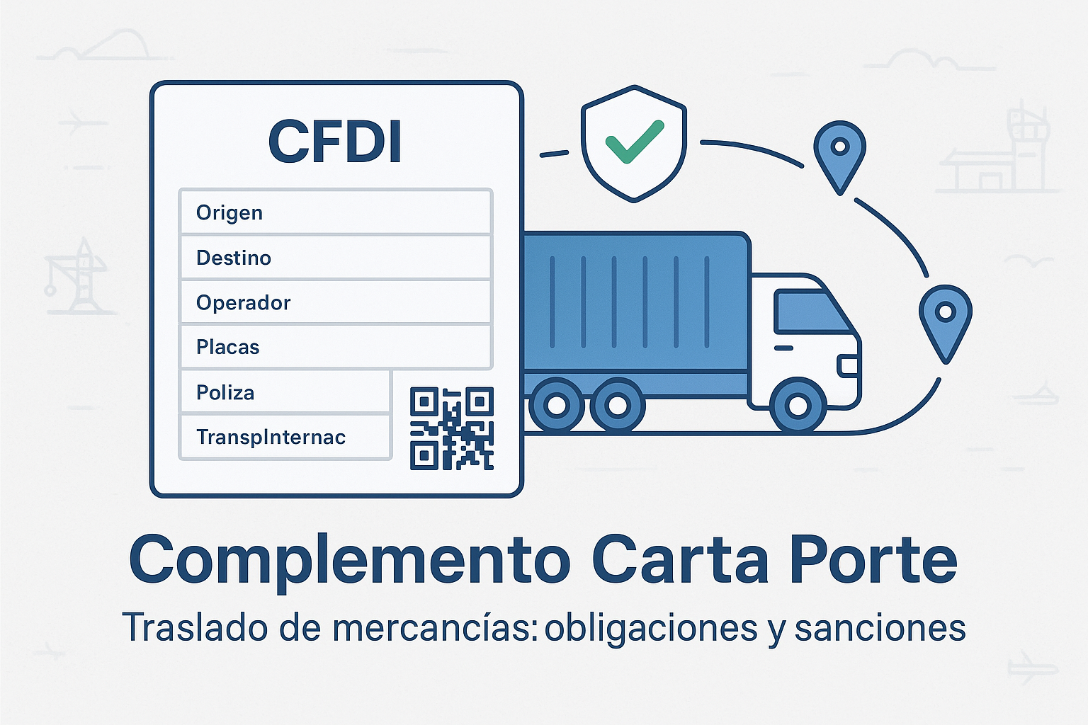 Complemento Carta Porte CFDI Guia