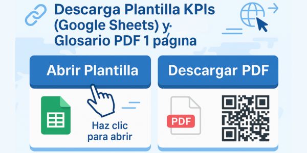 Descarga Plantilla KPIs Google Sheets