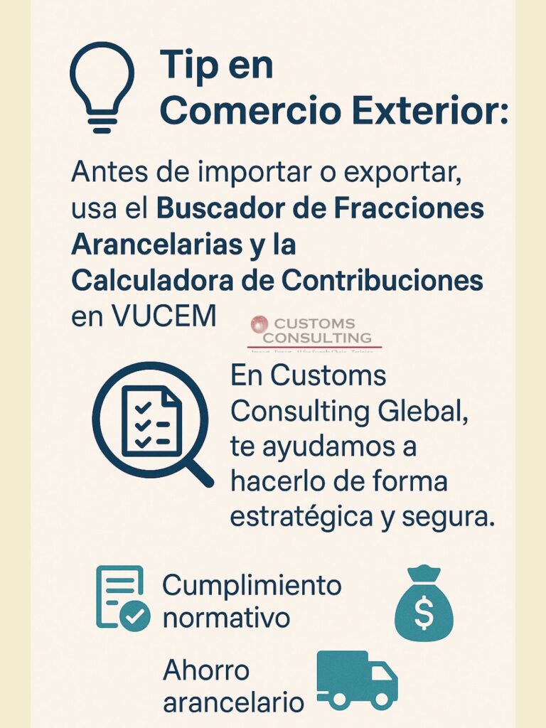VUCEM Clasificación Arancelaria