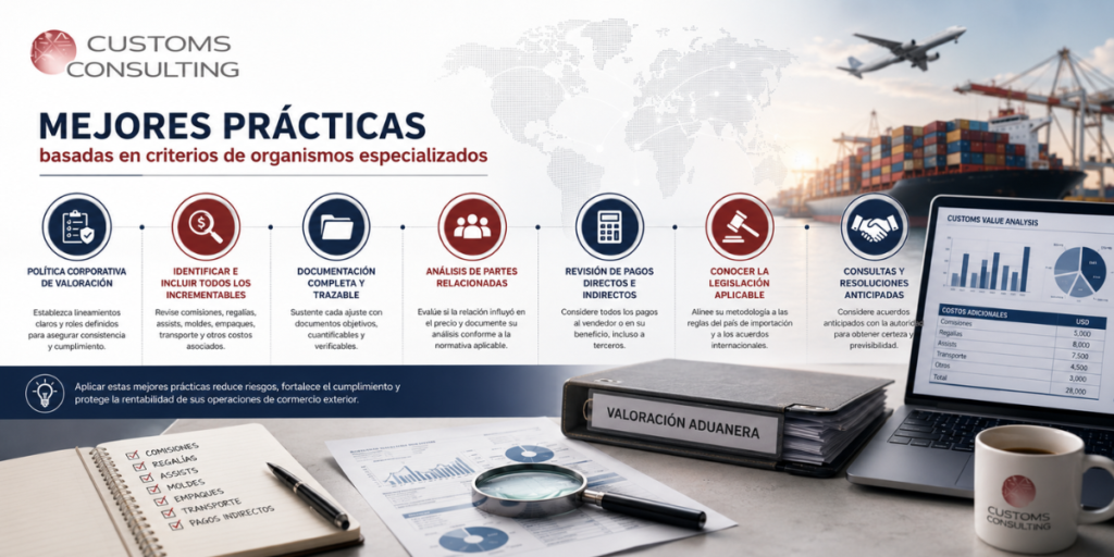 Mejores practicas de valoracion aduanera