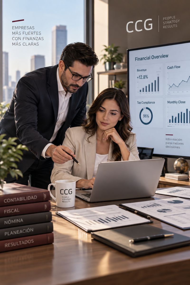 Servicios contables y análisis financiero para empresas